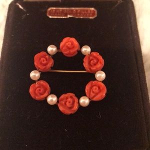 3 for &10 Vintage Rose Brooch / Pin